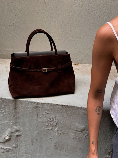 Damen Handtasche Leder Optik
