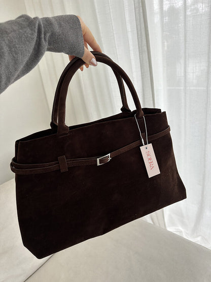 Damen Handtasche Leder Optik