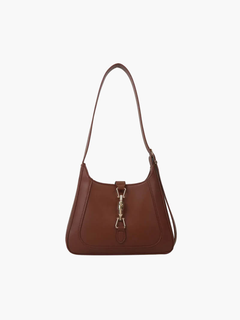 Damen Schultertasche Kunstleder Elegantes Design