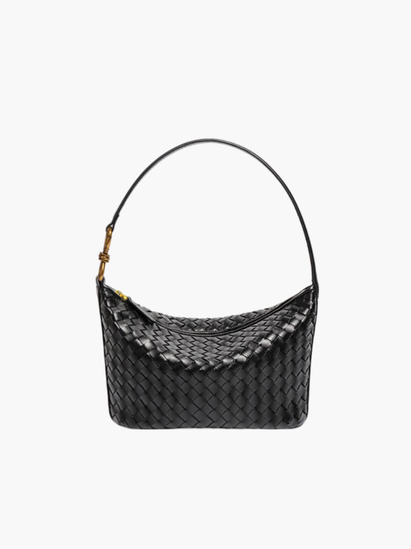 Geflochtene Damen Schultertasche Elegante Umhängetasche - Norvielle