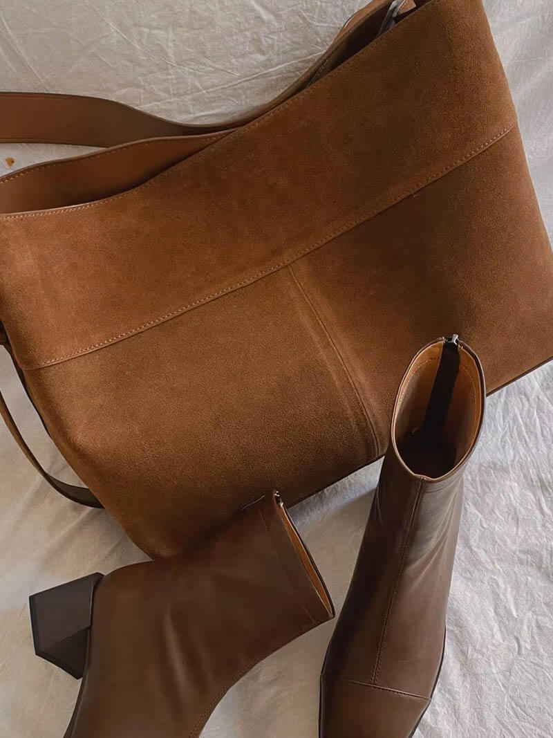 Damen Schultertasche Kunstleder Modern Umhängetasche