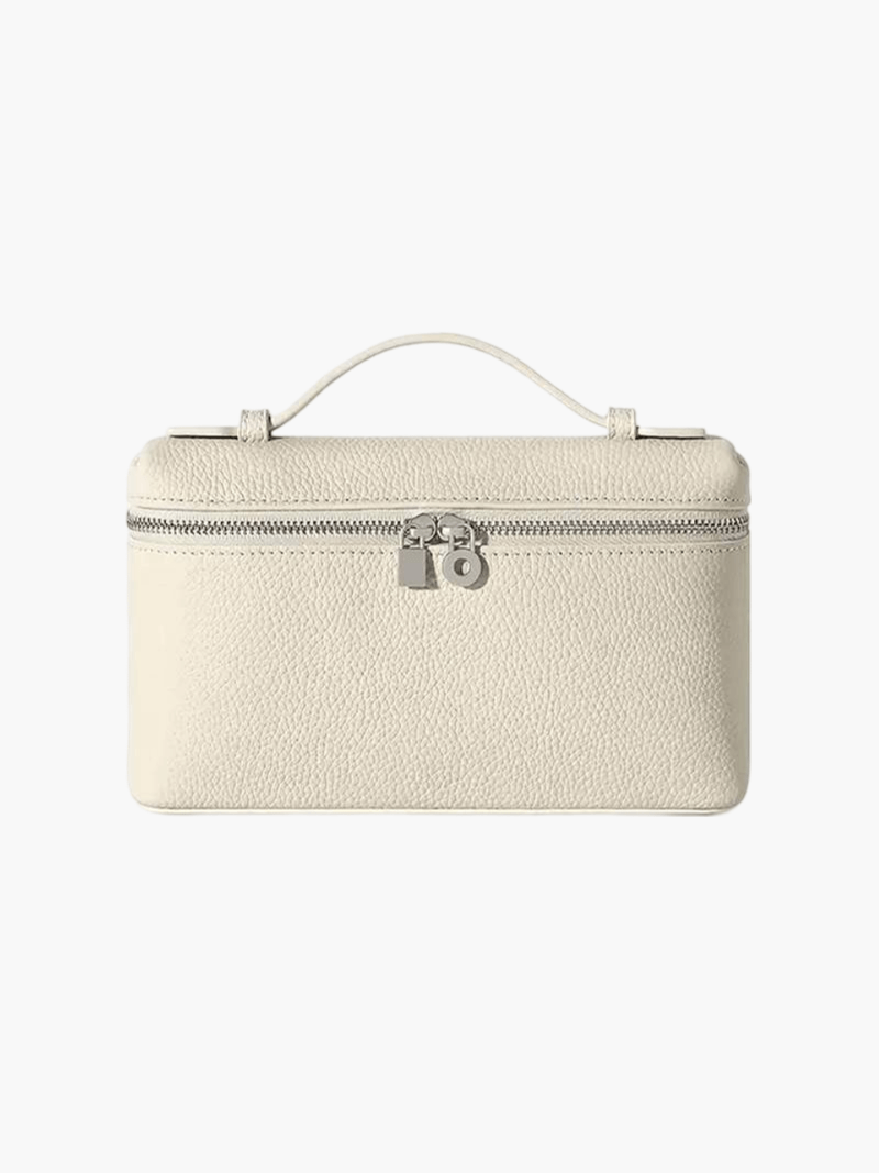 Lederhandtasche Kunstleder Echtlederoptik Braun