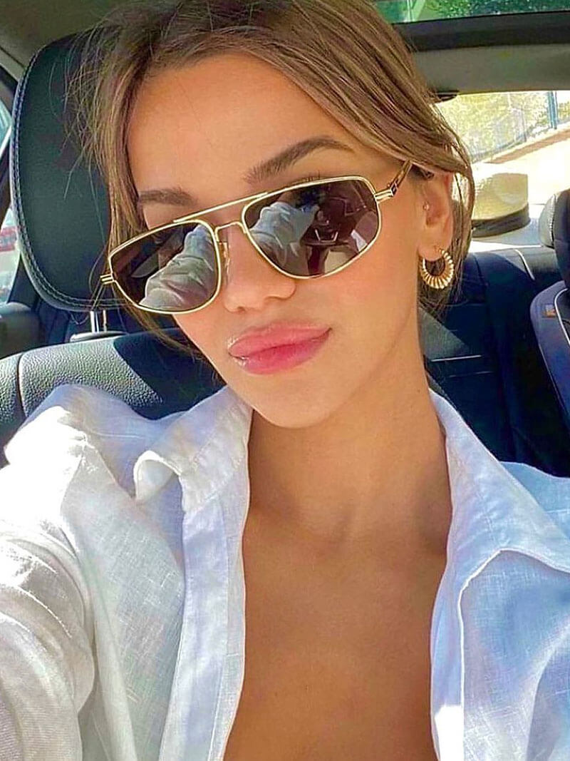Damen Sonnenbrille Trendig