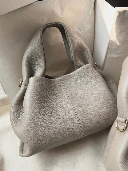 Damen Ledertasche Minimalistisch Elegantes Design