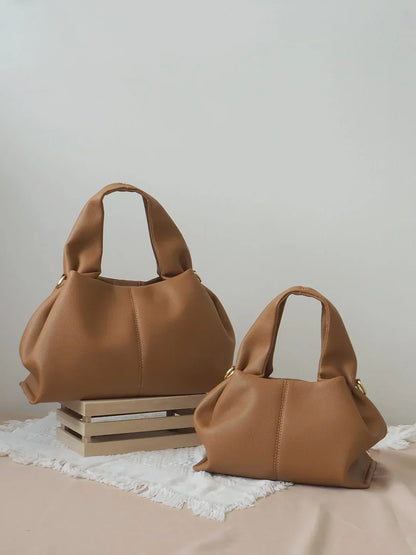 Damen Ledertasche Minimalistisch Elegantes Design