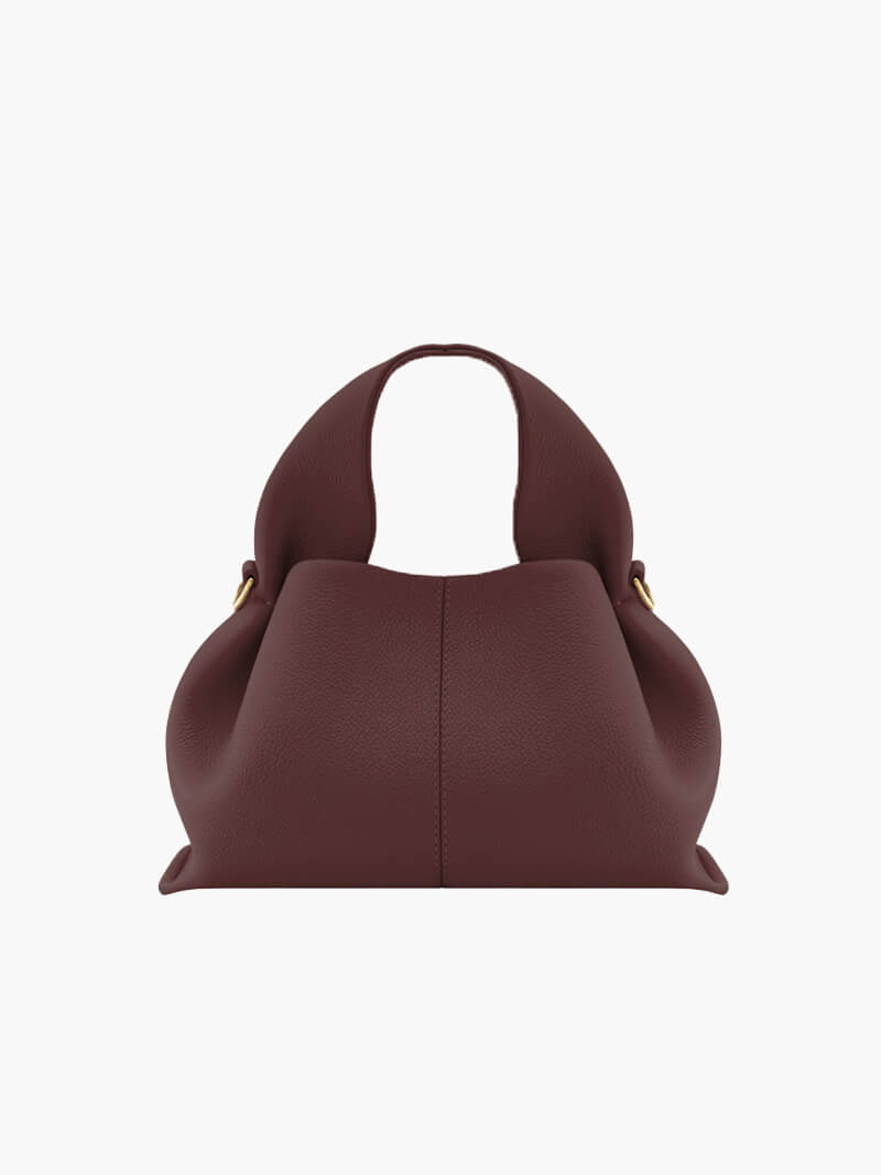 Damen Ledertasche Minimalistisch Elegantes Design
