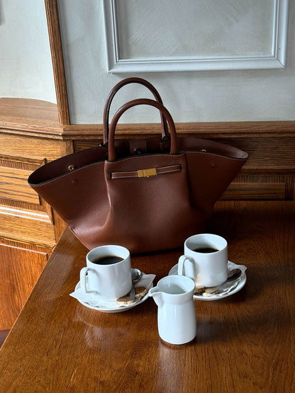 Damen-Shopper Kunstleder Groß