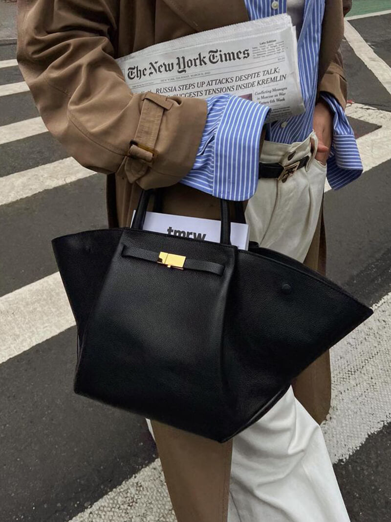 Damen-Shopper Kunstleder Groß