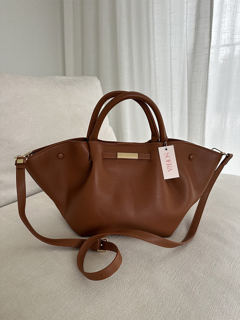 Damen-Shopper Kunstleder Groß