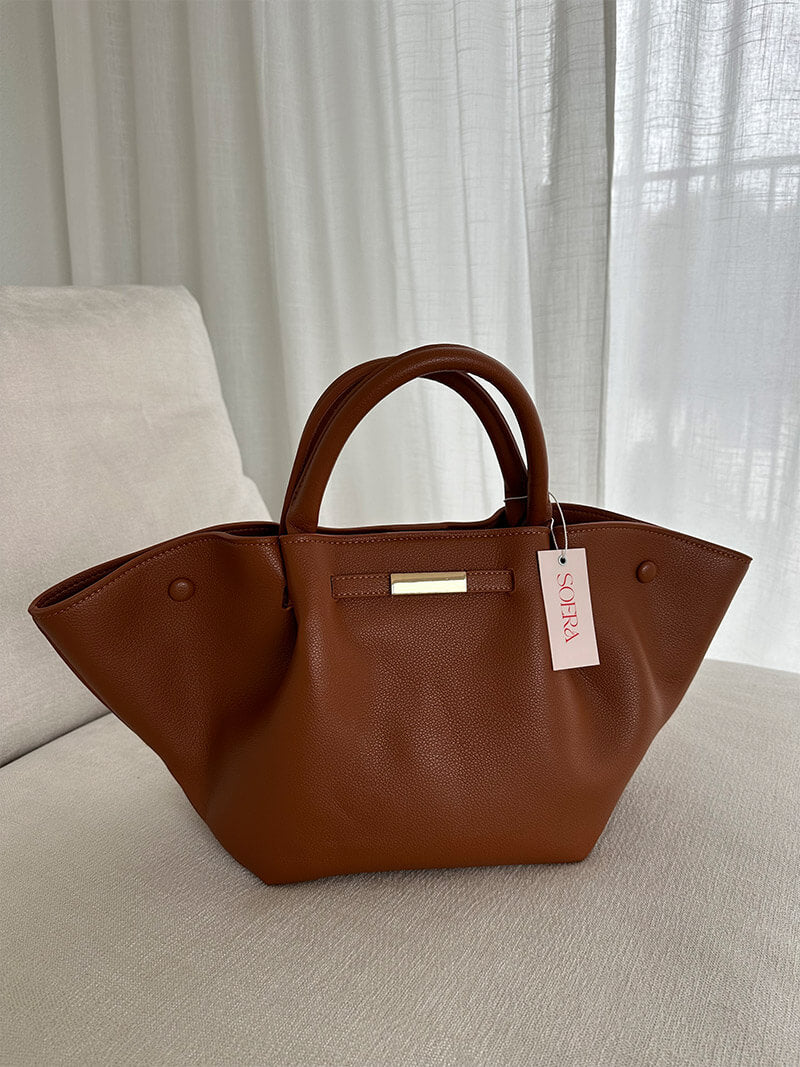 Damen-Shopper Kunstleder Groß