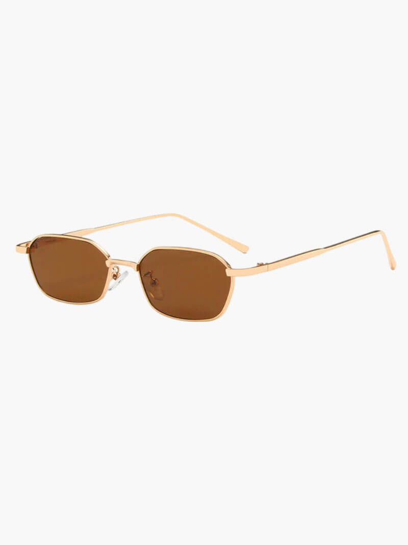 Trendige Damen Sonnenbrille Spiegelglas