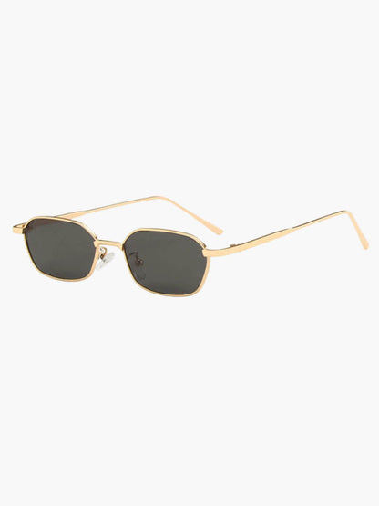Trendige Damen Sonnenbrille Spiegelglas Schwarz - Norvielle