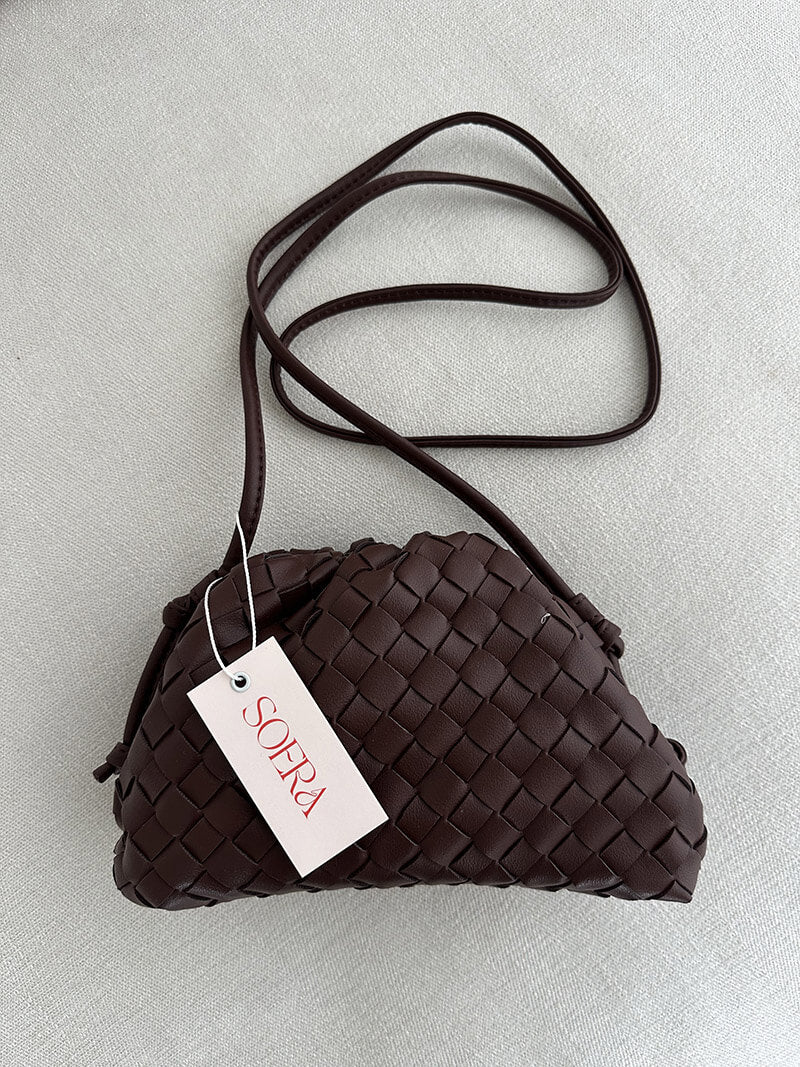 Damen Schultertasche Kunstleder