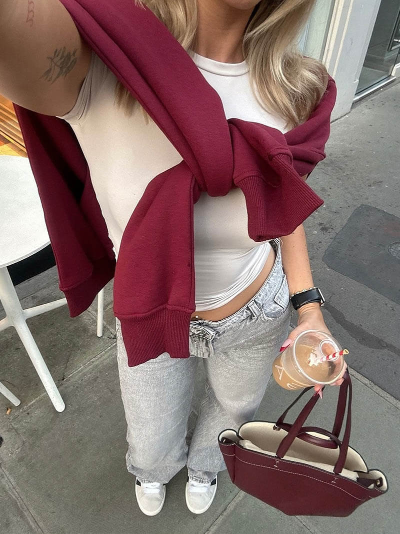 Damen Tasche Groß Praktisch Modern