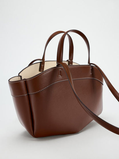 Damen Tasche Groß Praktisch Modern