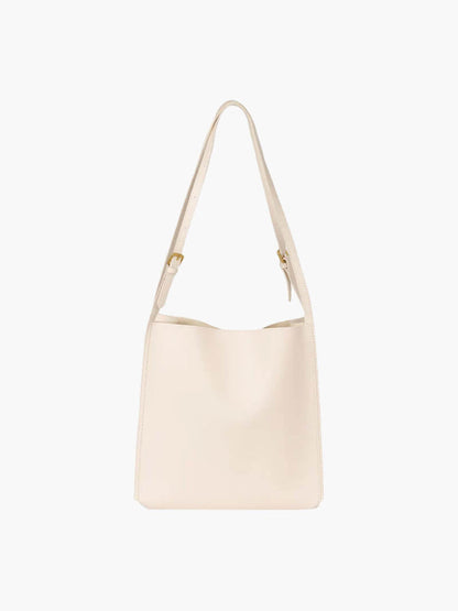 Schultertasche Damen Kunstleder Slim - Norvielle