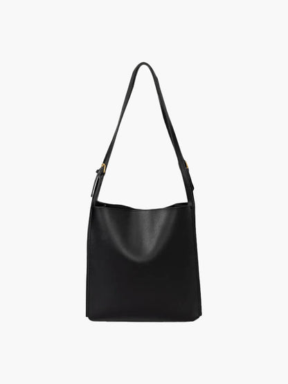 Schultertasche Damen Kunstleder Slim