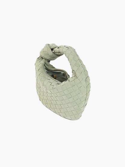 Geflochtene Wildleder Damen Minikette