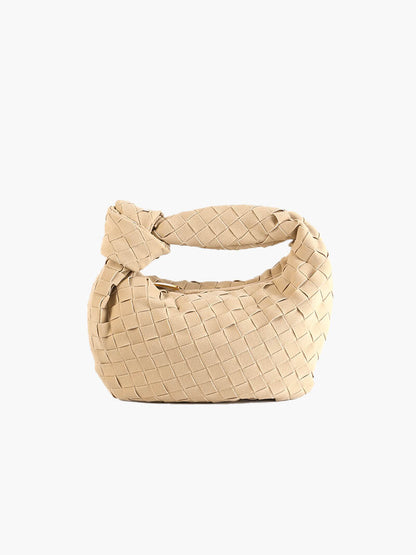 Geflochtene Wildleder Damen Minikette