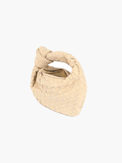 Geflochtene Wildleder Damen Minikette