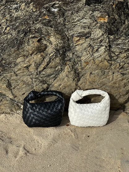 Geflochtene Damen Mini Handtasche Boho Stil