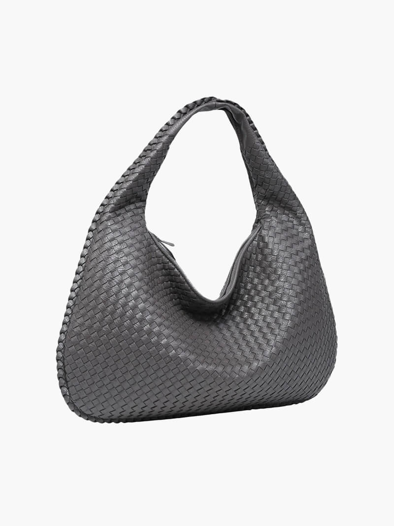 Große Geflochtene Hobo Handtasche Damen