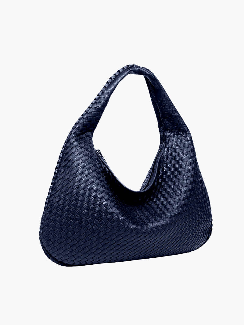 Große Geflochtene Hobo Handtasche Damen
