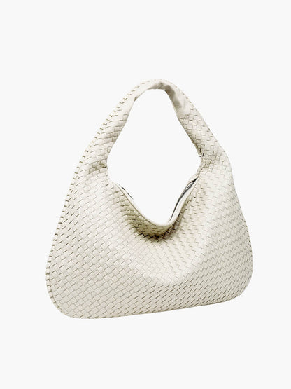 Große Geflochtene Hobo Handtasche Damen