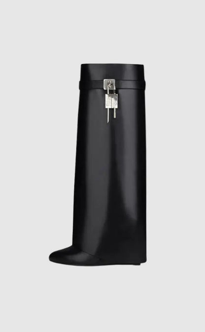 Sophie | Hochwertige Hilary-Stiefel aus Schwarzem Rindsleder – Eleganz und Qualität Zendoo.de