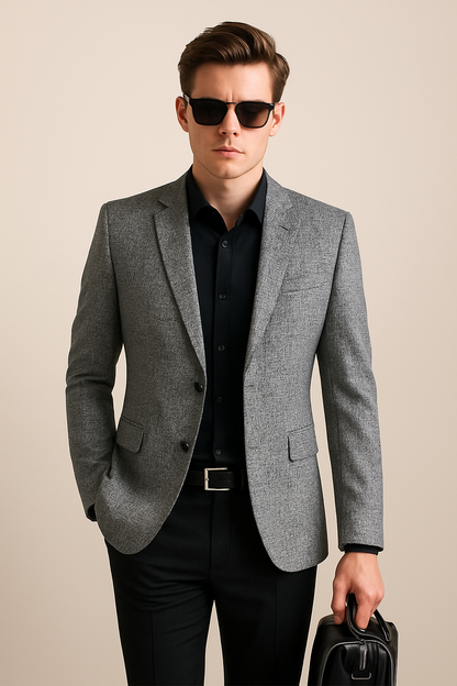 Herren Slimfit Blazer Jacke Modern - Norvielle