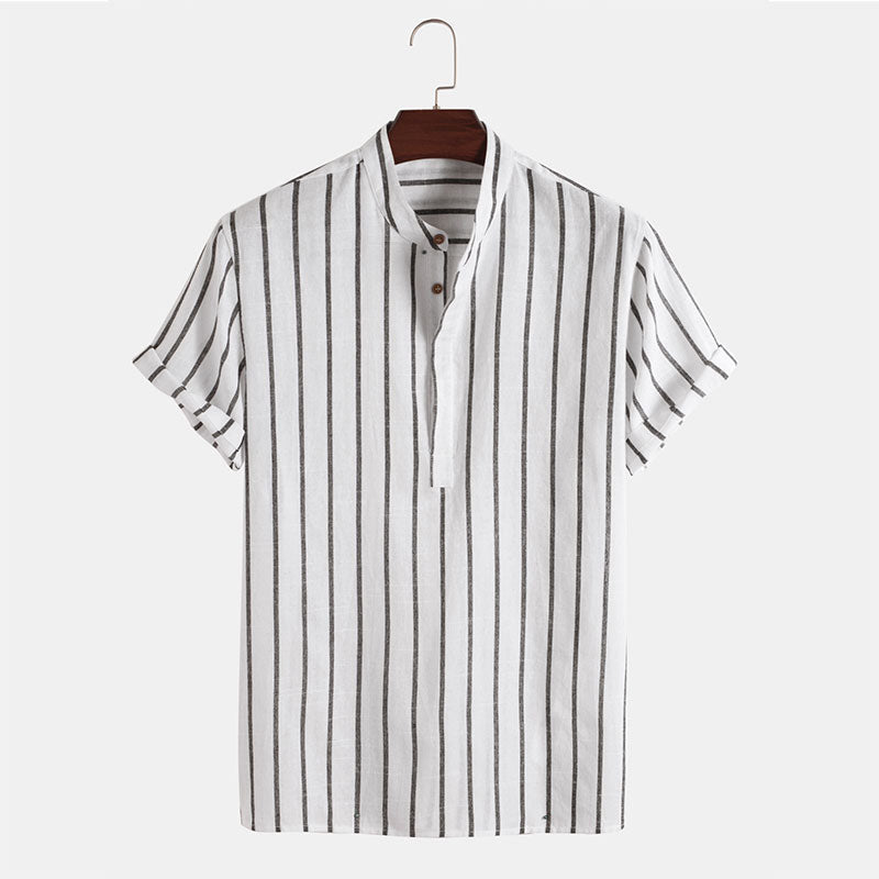 Herrenhemd Slim Fit Qualität Weiß - Norvielle