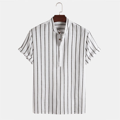 Herrenhemd Slim Fit Qualität Weiß - Norvielle