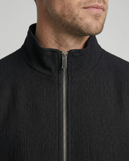Damen Wolljacke Boxy Mit Schulterpolstern Winter