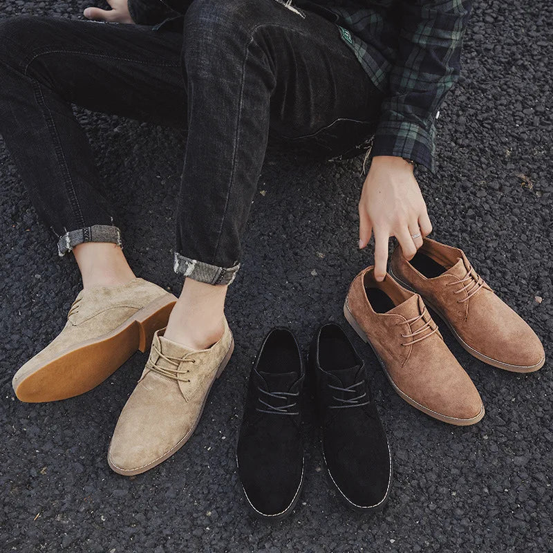 Herren Schnürschuhe Minimalistisch