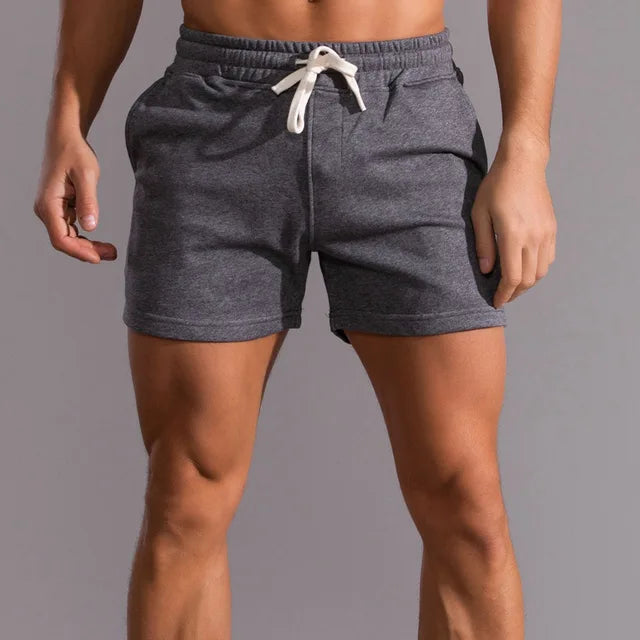 Herren Kurze Baumwollhose Bequem Sommer