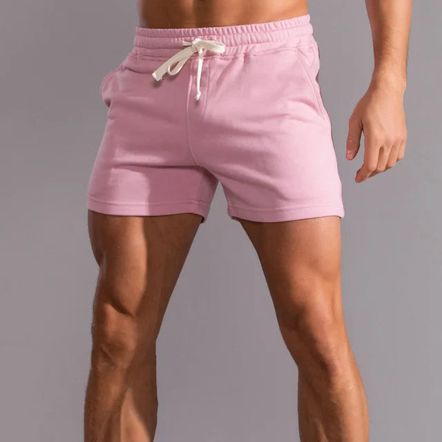 Herren Kurze Baumwollhose Bequem Sommer