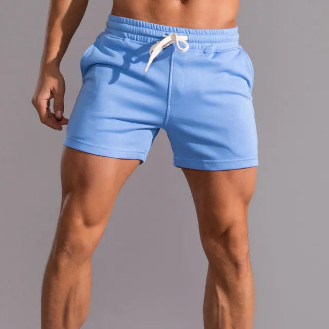 Herren Kurze Baumwollhose Bequem Sommer