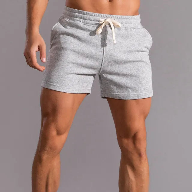 Herren Kurze Baumwollhose Bequem Sommer