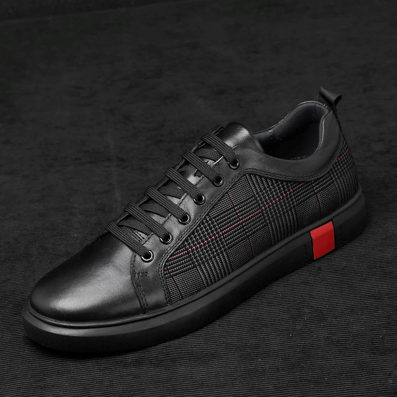 Herren Leder Sneaker Qualität