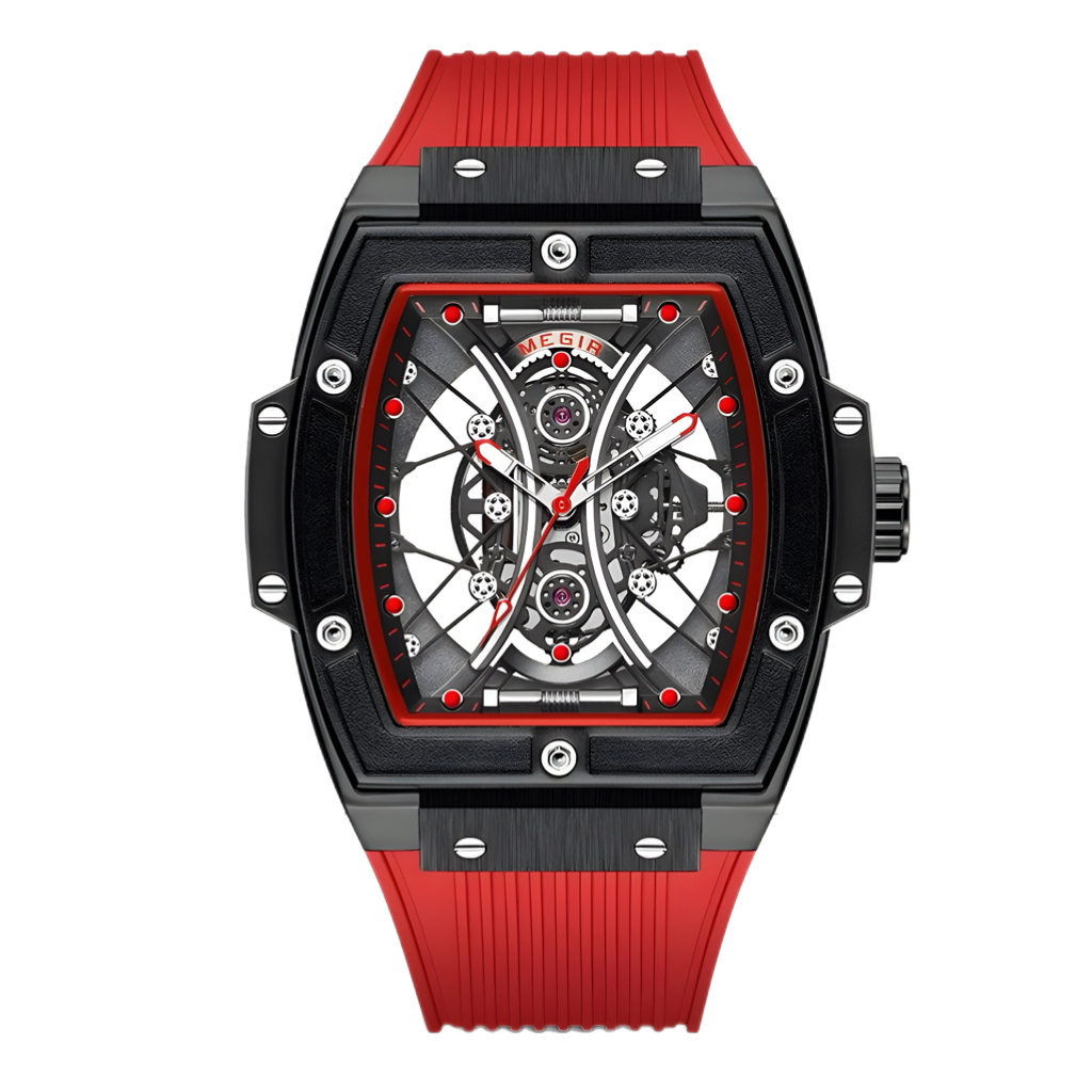 Herrenuhr Edelstahl Chronograph 45mm