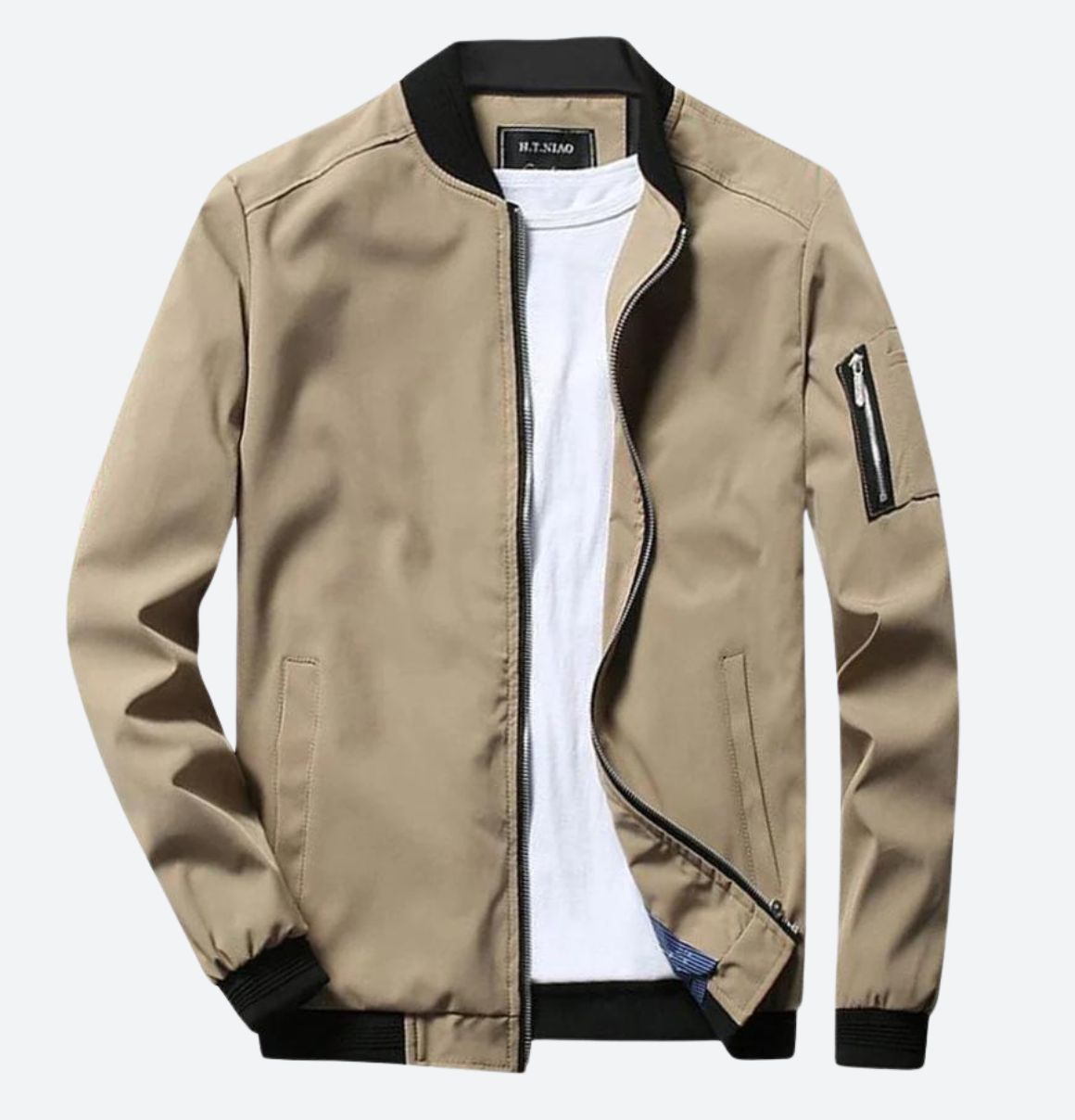 Herren Sommerjacke Slim Fit Leicht
