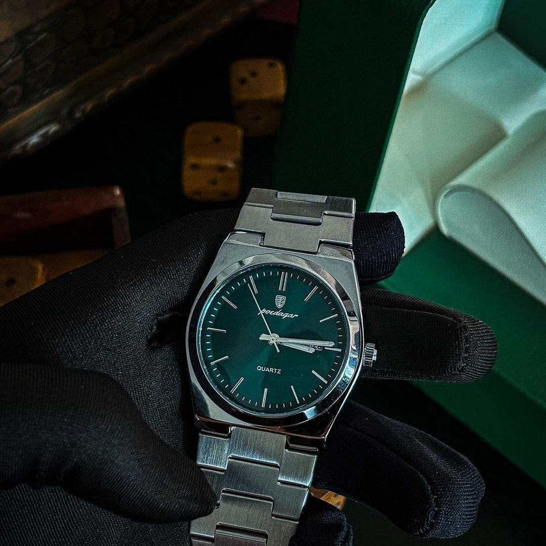 Herrenuhr Edelstahl 41mm Elegant