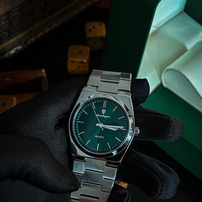 Herrenuhr Edelstahl 41mm Elegant