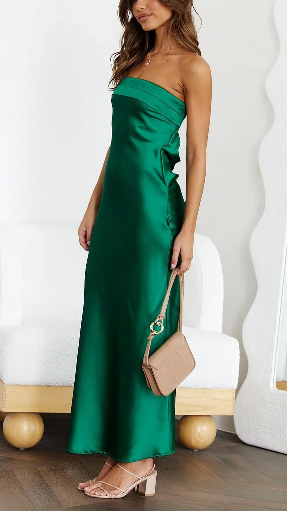 Damen Hochzeitskleid Schulterfrei Elegant Stuft