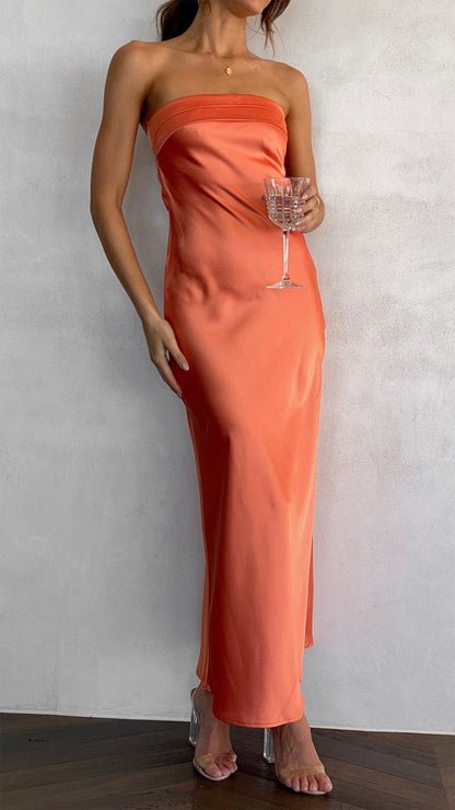 Damen Hochzeitskleid Schulterfrei Elegant Stuft - Norvielle