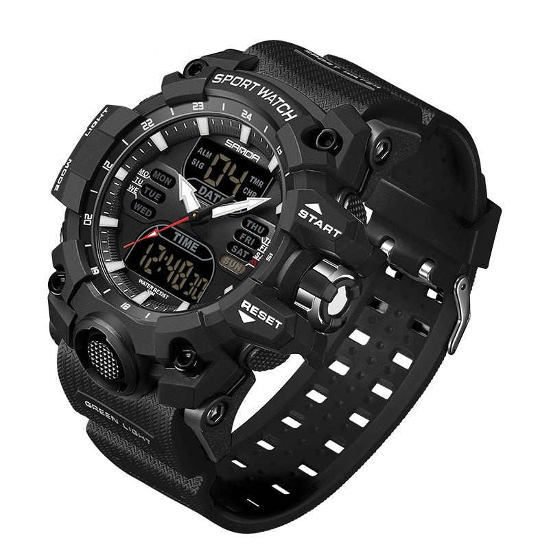 Herren GPS Sportuhr Wasserdicht Digital