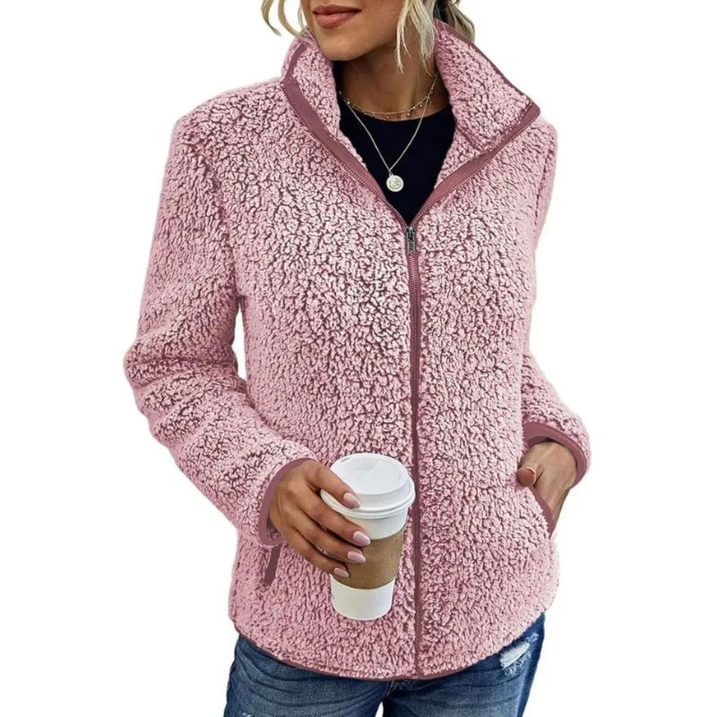 Damen Fleecejacke Warm Weich