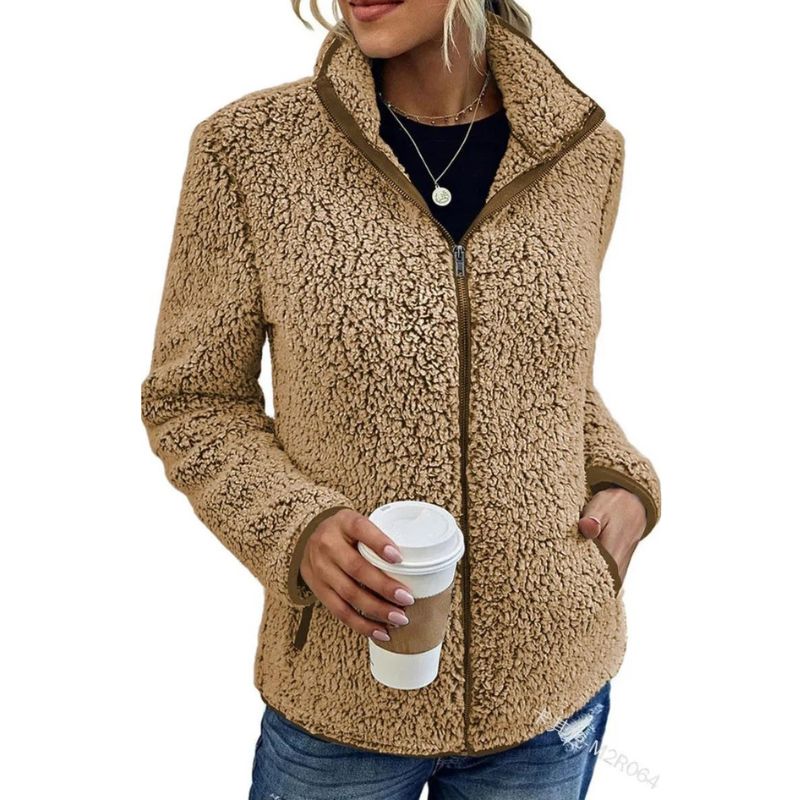 Damen Fleecejacke Warm Weich