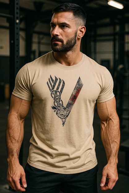 Herren T-Shirt Baumwolle Leicht Bequem Weiss