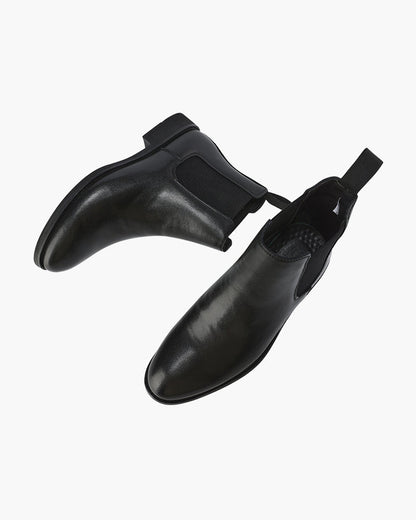Herren Chelsea Stiefel Leder Klassisch